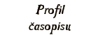 Profil �asopisu